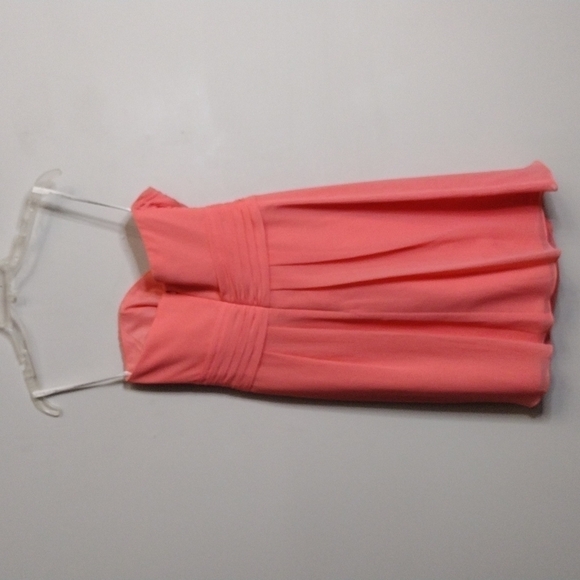 David's Bridal Bridesmaids Strapless dress Size 4 Style F14847 - Picture 5 of 8